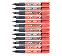 Pentel Paint Marker Lot de 12 Marqueurs permanents Orange