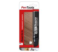 Pentel Pentools N50XL Marqueur permanent, pointe biseautée extra large, pointe 17 mm, encre noire