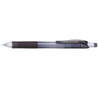 Porte-mines pentel energize canon fixe mine 0,7mm grip caoutchouc gomme avec capuchoncorps coloris noir translucide