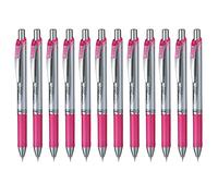 Pentel PL75-P Lot de 12 Porte-Mines en Aluminium Rose