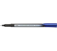 Pentel Pointliner Colour S40 Lot de 12 feutres à pointe fine Encre colorée, 0,4 mm Bleu