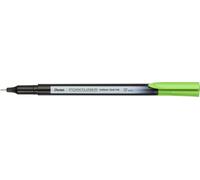 Pentel Pointliner Colour S40 Lot de 12 feutres à pointe fine Encre colorée, 0,4 mm, vert bouteille