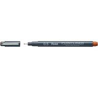 Pentel Pointliner S20P-5SG Fineliner sanguin étanche et résistant à la lumière 0,5 mm 1 pièce (1 pièce)