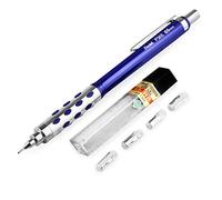 Pentel Porte-mine automatique P365 - 0,5 mm - Corps bleu - Porte-mine unique + 12 mines HB Super + 4 recharges gomme