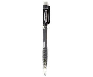 PENTEL Porte-mine rechargeable 0,5 mm Fiesta AX105 Transparent Noir