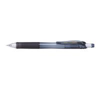 Porte-mines pentel energize canon fixe mine 0,7mm grip caoutchouc gomme avec capuchoncorps coloris noir translucide
