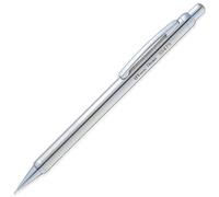 Pentel Porte-mine Sterling Executive - Corps en acier inoxydable - Pointe SS475-0,5 mm avec gomme intégrée et 2 mines HB Hi-Polymer