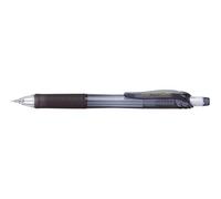 Porte-mines pentel energize canon fixe mine 0,7mm grip caoutchouc gomme avec capuchoncorps coloris noir translucide