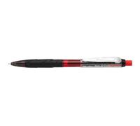 Porte-mines Q-Erase, 0,7 mm, noir/rouge
