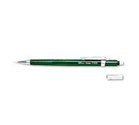 PENTEL - portemine P 205, vert, diamètre de mines: 0,5 mm clip amovible, avec gomme (P205-D)