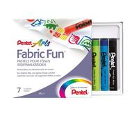 Pentel Pts-7 Pastel À L'huile Couleurs Assorties 7 Pièces