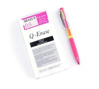 Pentel Q-Erase QE425 Lot de 12 porte-mines avec gomme rétractable Dureté HB 0,5 mm