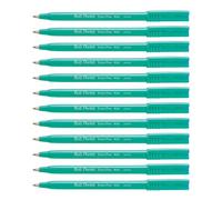 Pentel R56-C Lot de 12 Feutres à bille pointe 0,6 mm Bleu