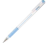 Pentel Roller Encre Gel Pastel Hybrid Gel Grip, Bleu Ciel