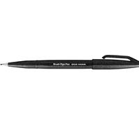 Pentel SES15C-A Feutre Pinceau en souple à base d'eau pour Croquis Noir