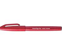 Pentel SES15C-B Lot de 10 Stylos-feutres Rouge