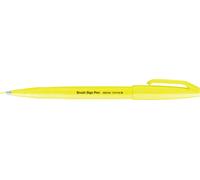 Pentel SES15C-FGX Stylo à pointe pinceau Jaune fluo