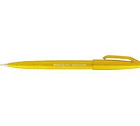 Pentel SES15C-G Feutre Pinceau en souple à base d'eau pour Croquis Jaune
