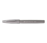 Pentel ses15c-n lot de 10feutres pinceaux à pointe souple encre gris
