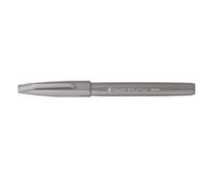 Pentel ses15c-n lot de 10feutres pinceaux à pointe souple encre gris