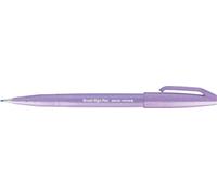 Pentel SES15C-V3X Brush Sign Pen Lot de 10 feutres à pointe pinceau Violet clair