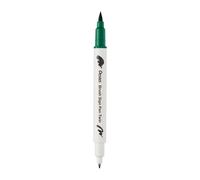 Pentel SESW30C-T104E Brush Sign Pen Twin Feutre à deux pointes flexibles Encre à base d'eau Vert
