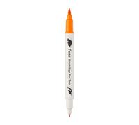 Pentel SESW30C-T113E Brush Sign Pen Twin Feutre à deux pointes flexibles Encre à base d'eau Marron