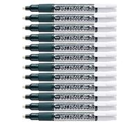 Pentel - SMW26 - WO - Marqueur à base de craie - Blanc- Lot de 12 pièces