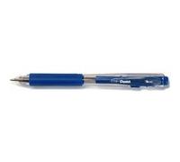 Pentel Stylo à bille rétractable BK437, bleu Bleu G