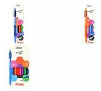 Pentel Stylo à bille rétractable iZee, étui de 4, TREND G