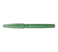 Pentel Stylo Feutre Sign Pen Ses15, Vert Pointe De Pinceau Flexible