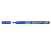Pentel Marqueur permanent indélébile N50S - pointe ogive fine 3,18 mm - bleu