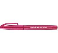 Pentel Stylo pinceau Bordeaux