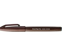 Pentel Stylo pinceau marron foncé