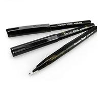 Pentel Stylo Plume Jetable - JM20 - Corps Or Marbré et Noir - Encre Noire - Lot de 3