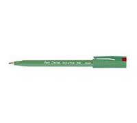PENTEL Lot de 3 Stylos roller encre Ball R56 Pointe Fine Rouge