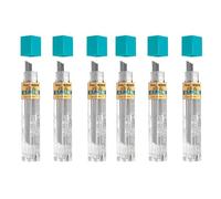 Pentel Super Polymer Lot de 6 mines de rechange pour porte-mines automatiques et porte-mines 0,7 mm 2B