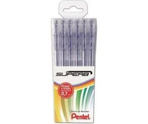 Pentel Superb Bleu 6 pièce(s)