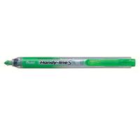 Pentel Surligneur Handy Line S pointe biseautée rétractable - 4 mm - Vert