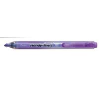 Pentel Surligneur Handy Line S pointe biseautée rétractable - 4 mm - Violet