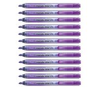 Pentel SXS15 Handy-Line S Surligneur rétractable et rechargeable, pointe qui ne sèche pas Violet - Lot de 12