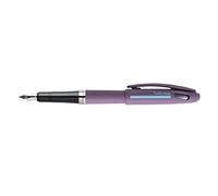 Pentel Tradio TRF99V-C, Stylo plume gamme Sport Chic, corps mauve mat, encre bleue rechargeable