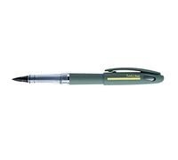 Pentel Tradio TRJ99D-A, Feutre plume gamme Sport Chic, corps vert kaki mat, encre noire rechargeable
