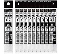 Pentel Vicu un multicolore et multi-fonction recharge noire de 0,7 mm [10 paquets] XBXS7-A (japon importation)
