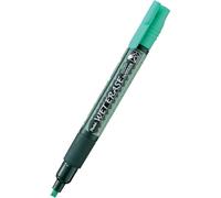 Pentel - marqueur décoratif WET ERASE SMW26, pointe biseautée, vert, marqueur craie Vert G