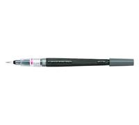Pentel XGFL Color Brush Pinceau rechargeable encre à l'eau aquarellable Gris Pochette de 1