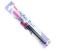 Pentel XGFL Color Brush Pinceau rechargeable encre à l'eau aquarellable Rose XGFL-109X Pochette de 1