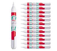Pentel Lot De 12 Stylos De Correction Liquide, Pointe Plastique, 7 Ml
