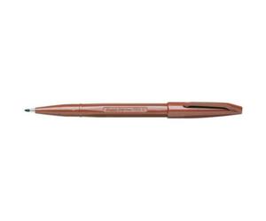 Pentelarts Stylo Feutre Sign Pen S 520, Brun Pointe ...