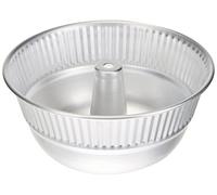 Pentole Agnelli à Pudding Aluminium, épaisseur 0,6 cm avec Tube 22 cm